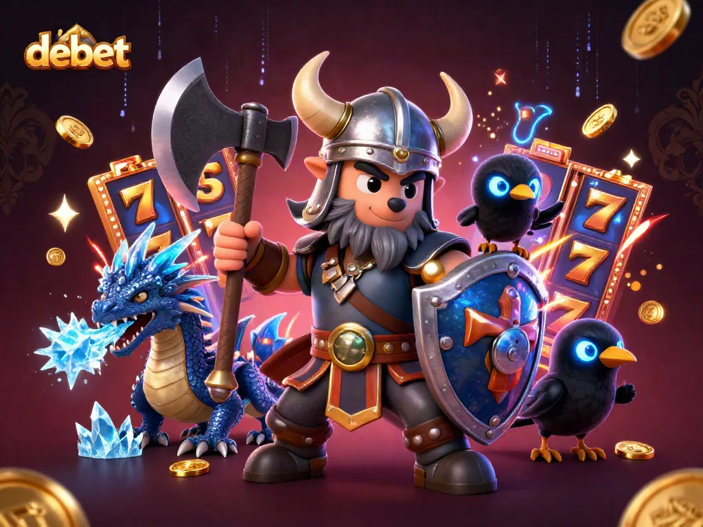 Experience debet with dynamic slots and captivating characters in a vibrant casino environment.